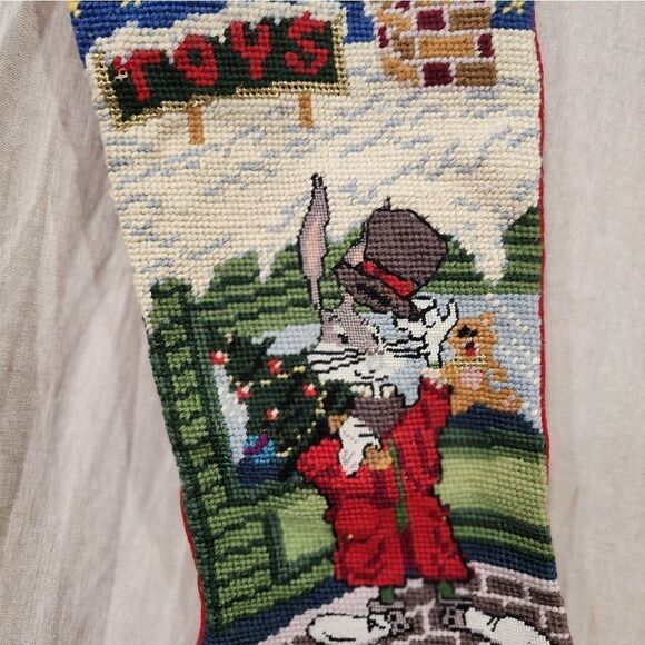 Vintage Needlepoint Looney Tune Christmas Stocking - Picture 6 of 10
